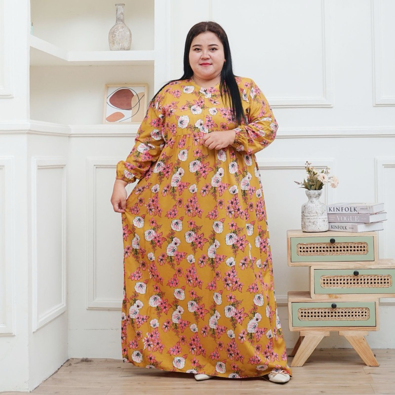 ดอกจัมโบ้ LOTUS FLOWER GAMIS พรีเมี่ยม RAYON MATERIAL