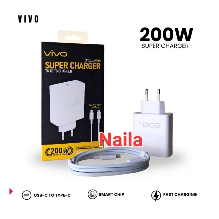 Vivo 200 วัตต์ Usb C ถึง Type C Super Charger 200W Cable C ถึง Type C