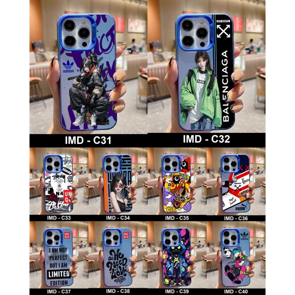 INFINIX HOT 9/HOT 9 PLAY/HOT 8/SMART 5/SMART 6/SMART 7/SMART 8 CASE MOTIF IMD C31-C40 GM ACC