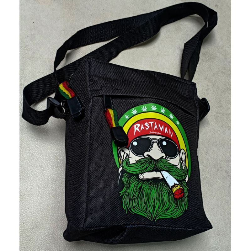Rastaman กระเป๋า rasta กระเป๋าสะพาย bob Marley กระเป๋าผู้ชาย regge กระเป๋า jamaica jamaica กระเป๋าสะพายผู้ชาย Dreadlocks ผม