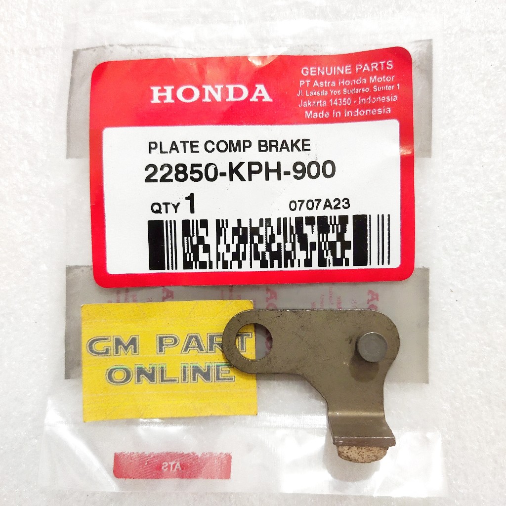 DOUBLE CLASP STOPPER KARISMA SUPRA X 125 22850-KPH-900