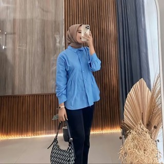 ATASAN WANITA LUNA TOP LONG SLEVEE KATUN PREMIUM
