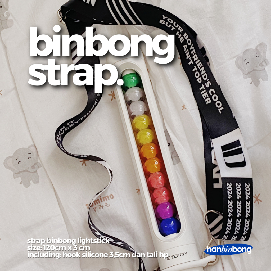 BINBONG Lightstick Strap - LS Concert Hype Up HP Bag BI Kim Hanbin