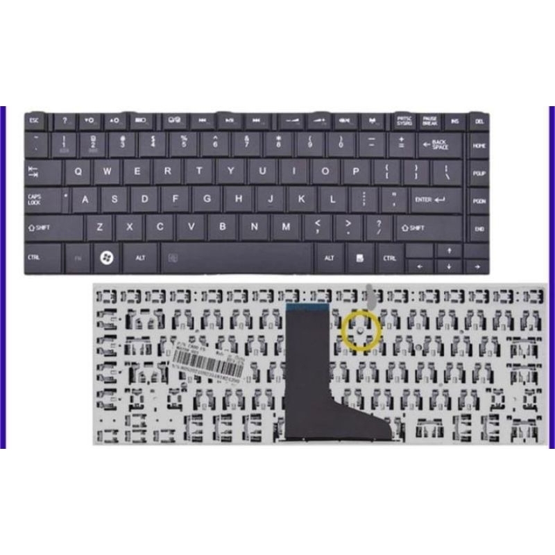คีย์บอร์ด Toshiba C800 C840 L800 L840