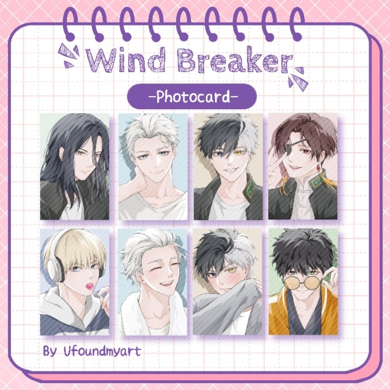 [Ufoundmyart] Photocard Wind Breaker