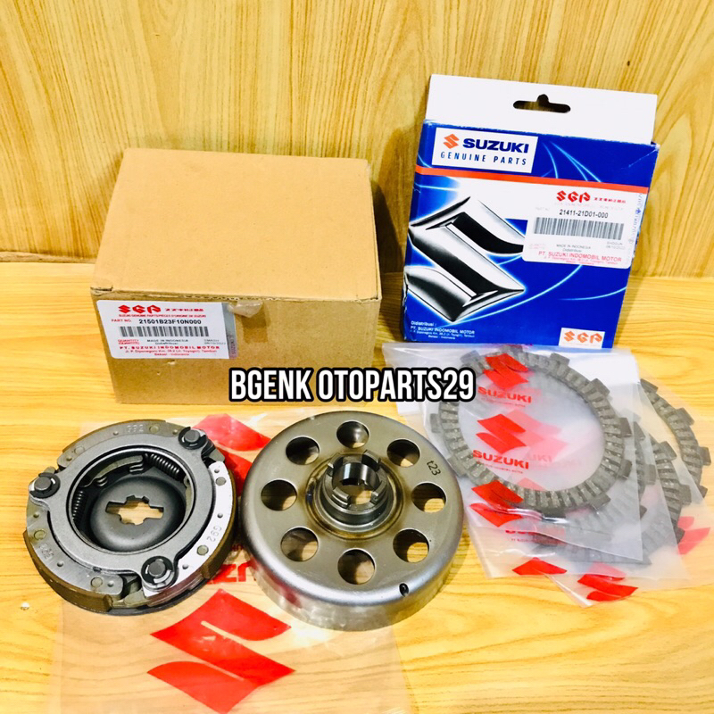 BOWL + HANDLE ASSY + จานคลัทช์สําหรับ SUZUKI SMASH 110/SMASH 110 ใหม่/SMASH TITAN