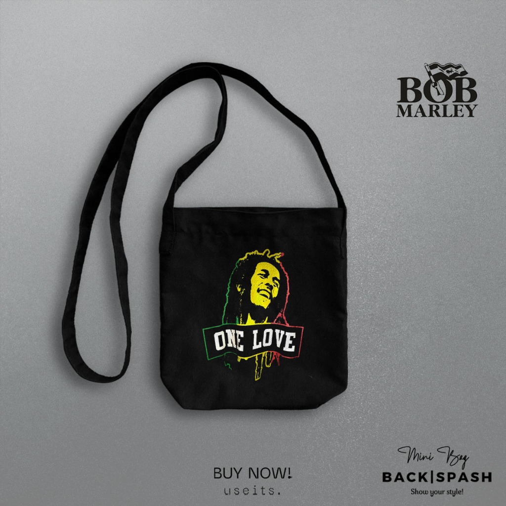 Bob Marley Mini Sling Bag Band BOB MARLEY MSB1