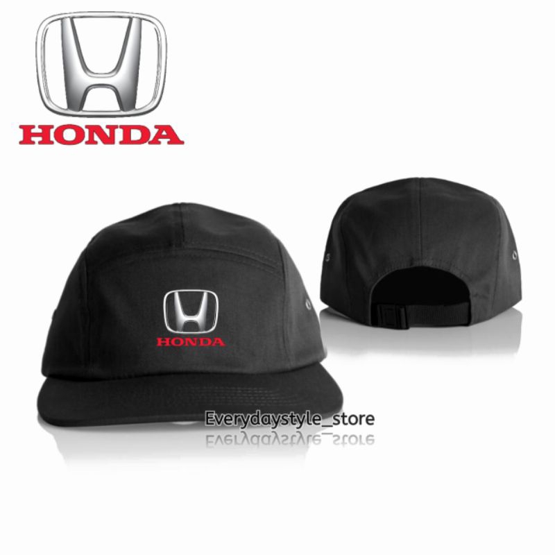 Honda 5 แผงหมวก/ห้าแผง Snapback หมวกแฟชั่นกลางแจ้งผู้ชาย
