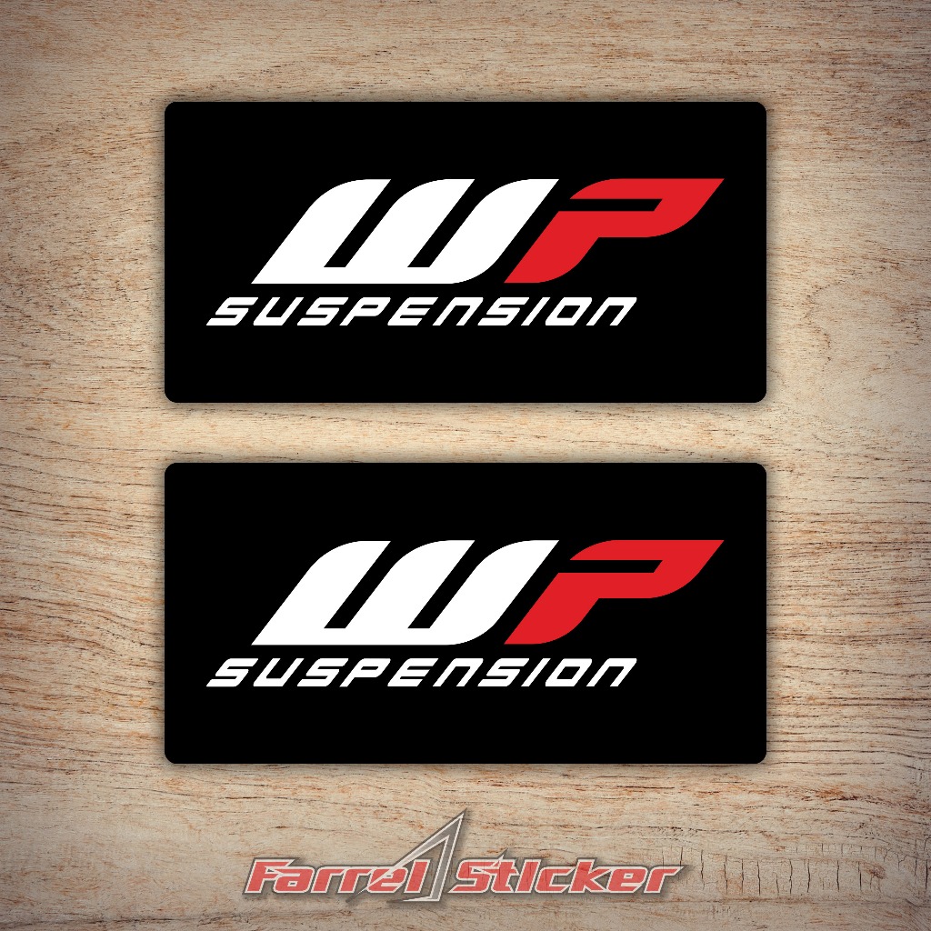 สติ๊กเกอร์โช๊ค สติ๊กเกอร์ Wp ด้านหลัง