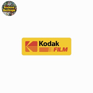 สติ๊กเกอร์ Kodak กล้องฟิล์ม สติ๊กเกอร์โลโก้วินเทจ