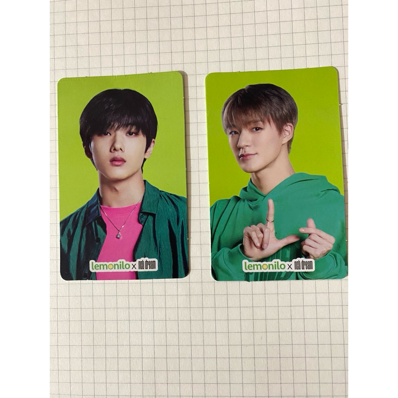 LEMONLO JIENO JISUNG NCT DREAM PHOTOCARD [READ DESC]