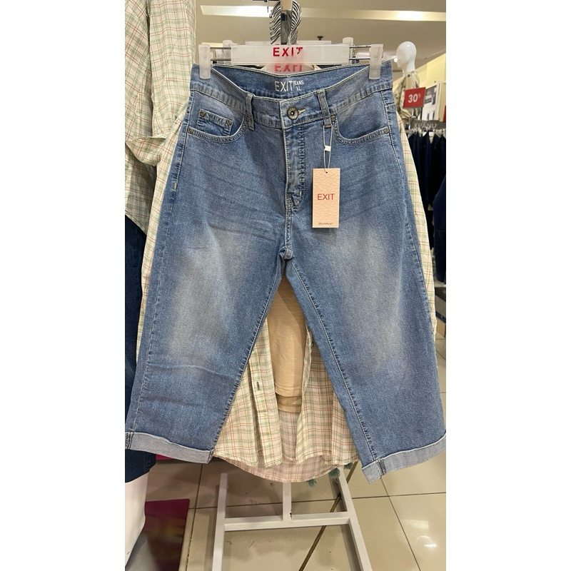 กางเกงยีนส์เด็กผู้หญิง 7/8, JEANS 7/8 EXIT GIRL ORIGINAL 1000%, JEANS 7/8 EXIT