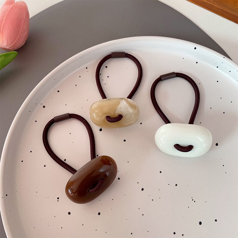 Caliloops Plain Aesthetic Hair Tie สําหรับผู้หญิงสไตล์เกาหลี Snyder