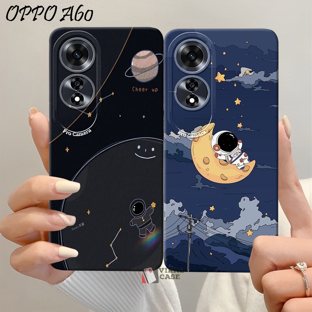 HP เคส OPPO A60 4G 2024 ล่าสุด - เคสแฟชั่น - เคส OPPO A60 4G 2024 Softcase - กล้อง Pro - OPPO A60 4G