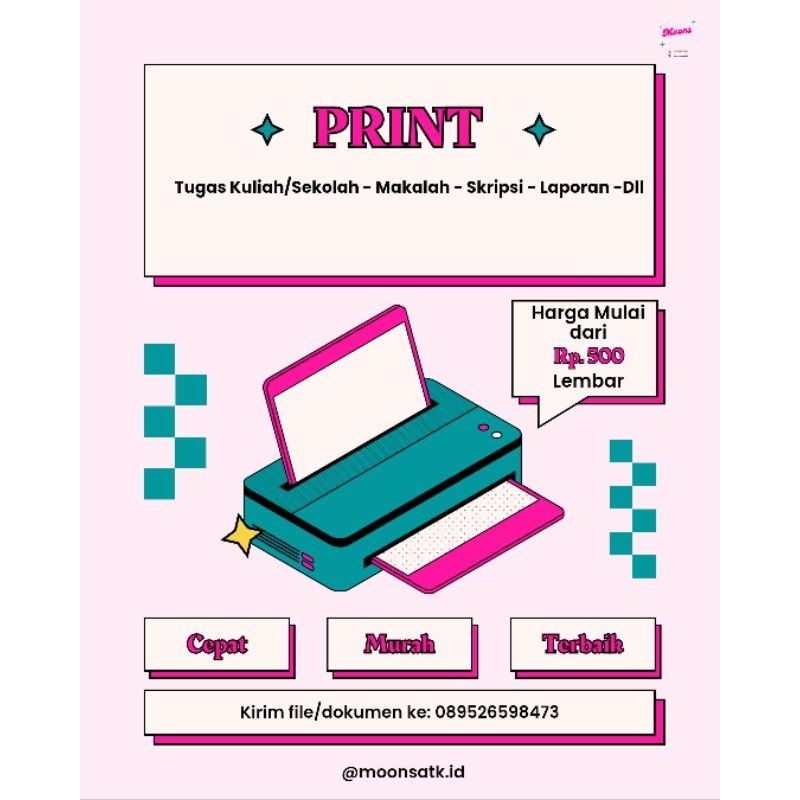 พิมพ์ A4/F4 ONLINE**