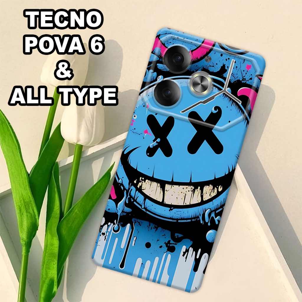 G40 - เคส TECNO POVA 6/POVA 6 PRO ล่าสุด - วัสดุยางยืดหยุ่น - ปลอกกล้อง TECNO POVA 6/POVA 6 PRO-Pro 