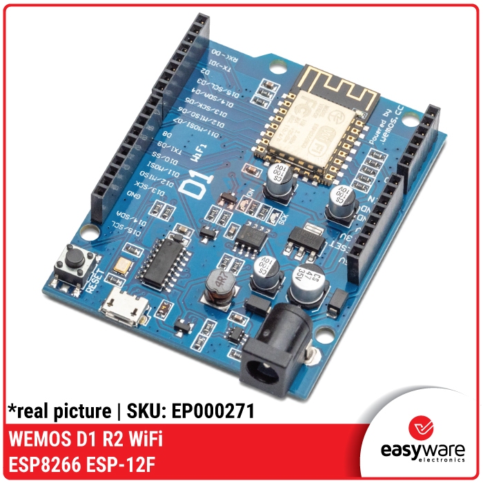 Wemos D1 WIFI ESP8266 บอร์ดพัฒนา WEMOS D1 UNO