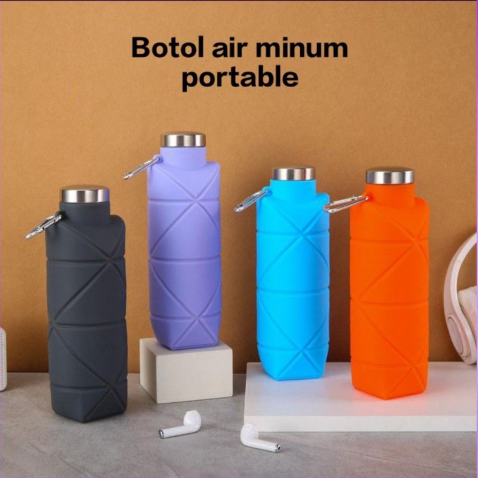 CODE H98T Jnshop 7ml ขวดน้ําดื่มพับได้ BPA ฟรีซิลิโคนที่วางเครื่องดื่มแบบพกพา Sgt ยืดหยุ่นและป้องกันการรั่วเหมาะสําหรับการเดินทางบนเมืองเก็บง่ายสําหรับเด็กผู้ใหญ่ Unisex มีให้เลือก 4 สีปลอดภัยต่อการใช้งาน อาหารเกรดไม่มีข