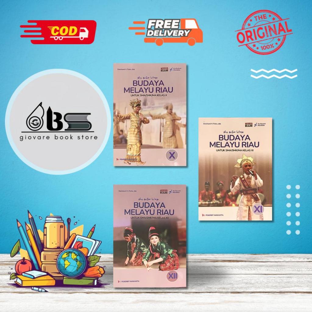 RIAU MALAY CULTURE เล่ม 10 11 12 | BMR SMA/SMK/MA INDEPENDENT CURRICUM ต้นฉบับ | BMR CLASS 10 | BMR 