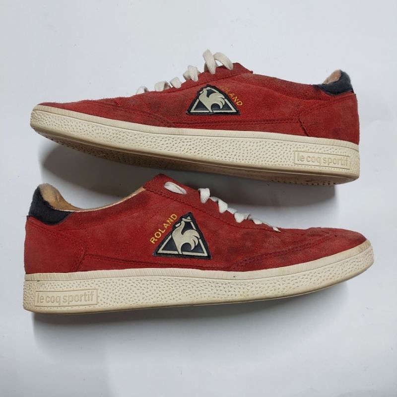 รองเท้าผ้าใบ Lecoq Sportif สีแดง