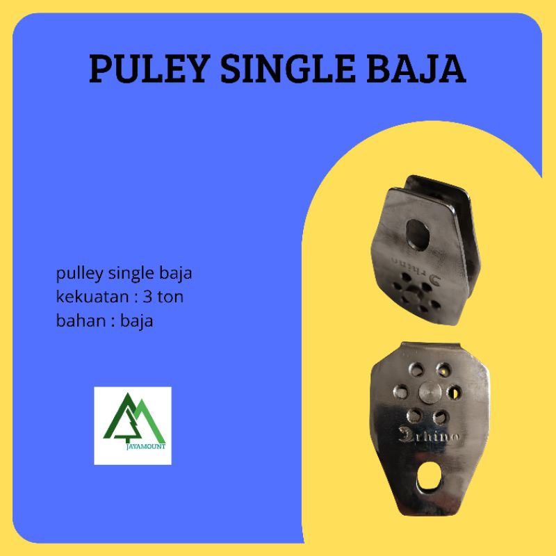 PULLEY SINGLE PULLEY STEEL FLYING FOX CLIMING ROLLER ROLLER