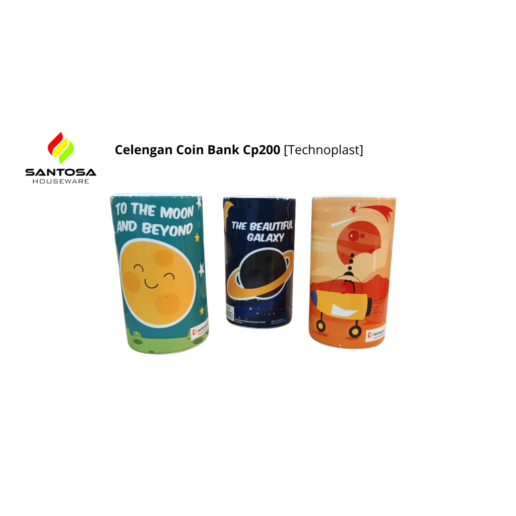 Coin Bank Cp200 Piggy Bank [Technoplast]