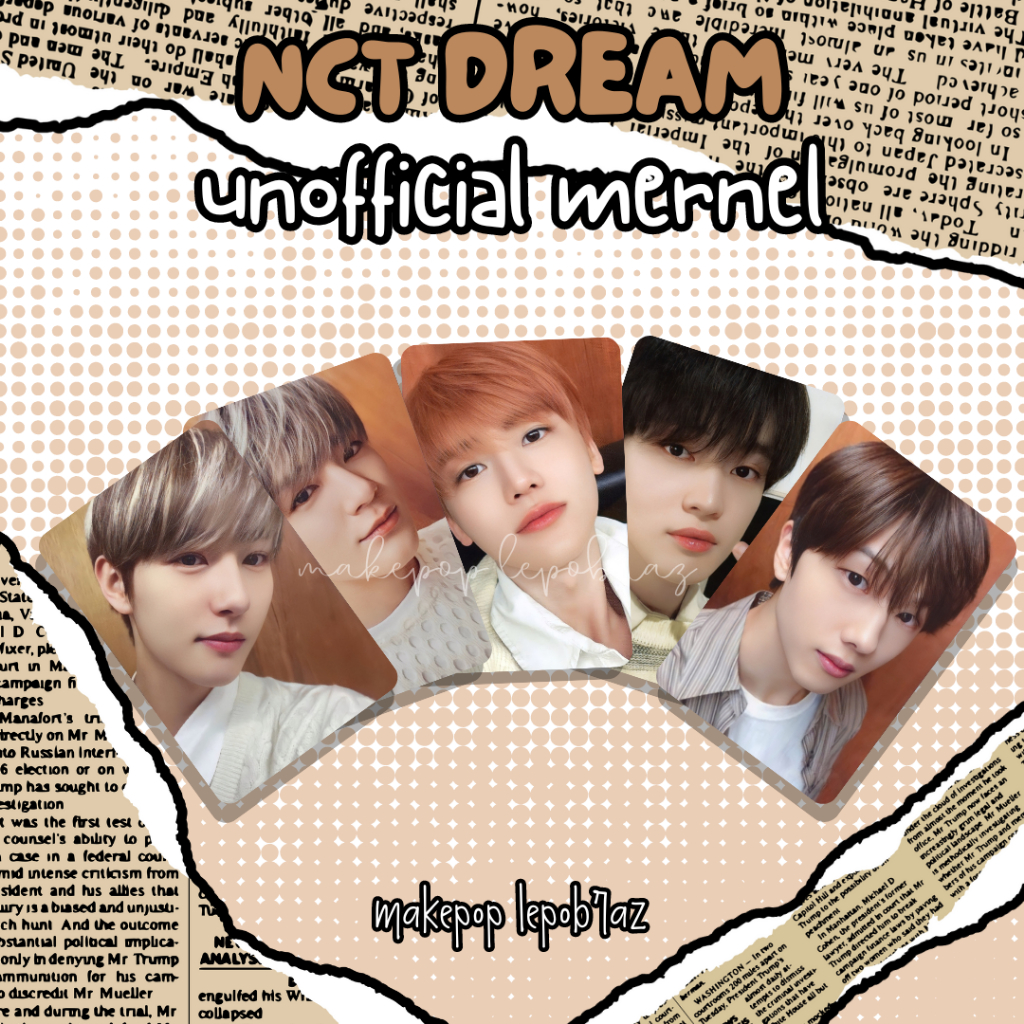 Replika [จําลองพีซี] NCT DREAM MERNEL JANO JAEMIN RENJUN CHELE JISUNG