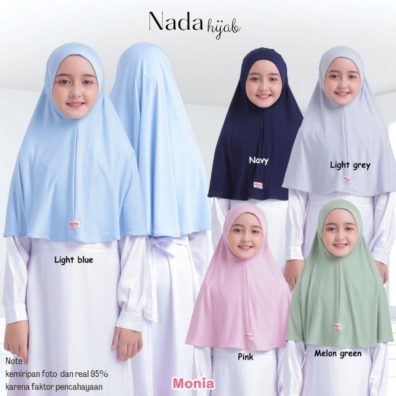 Nada Monia Hijab, ฮิญาบสําเร็จรูปแบบเรียบง่ายสําหรับเด็ก, วัยรุ่น, ผู้ใหญ่