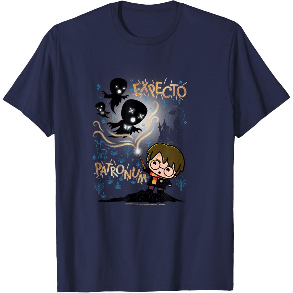 เสื้อยืด Harry Potter Expecto Patronum Chibi Potter เสื้อยืด distro พรีเมี่ยม