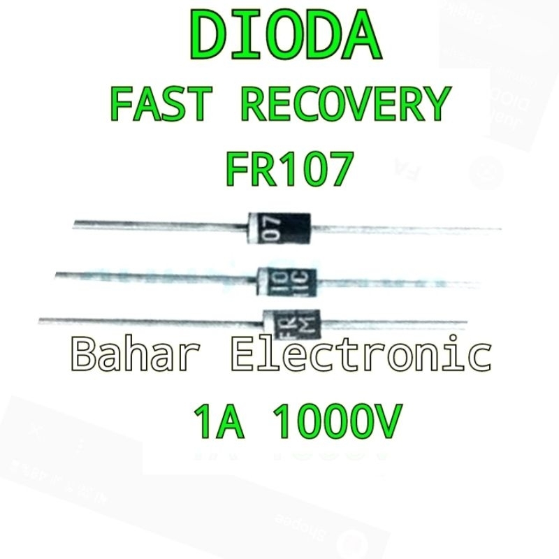 Fast Recovery Diode FR107 1A 1000V ราคาต่อ 3 ชิ้น