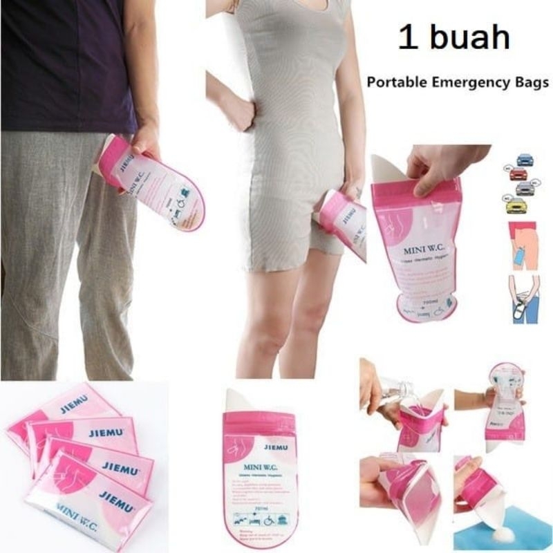 EMERGENCY CHEEK BAG / URINE BAG / URINE BAG 700ML (TOSERBA WHOLESALE)