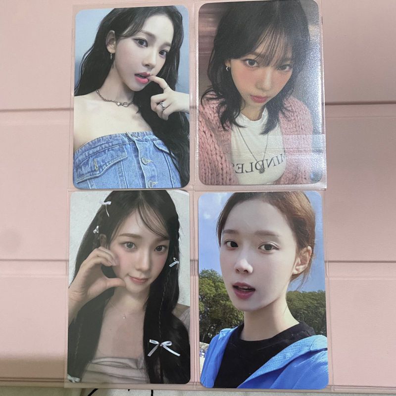 Pc Photocard อย่างเป็นทางการ Karina ฤดูหนาว Aespa POTED ญี่ปุ่น Benefit Starriver Vce 2.0 วิดีโอคอลเ