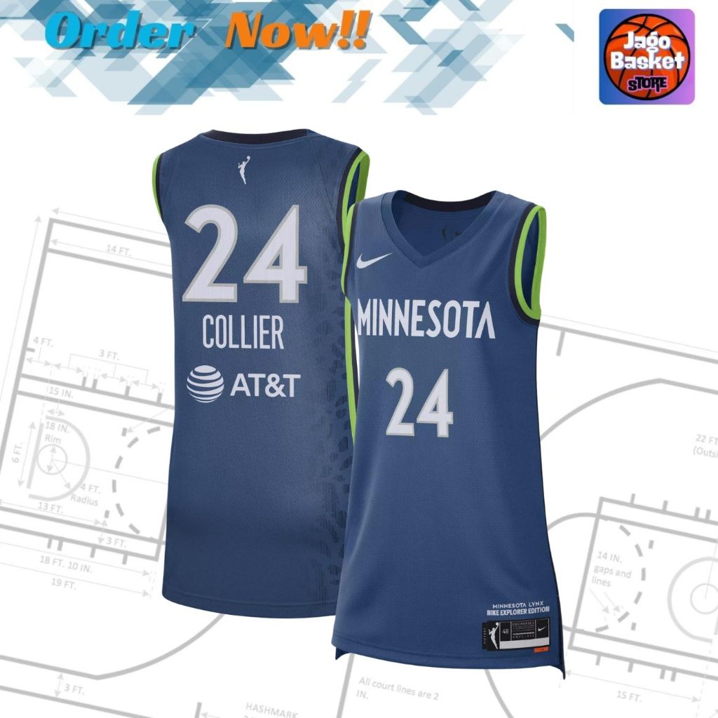 เสื้อบาสเก็ตบอล Wnba Minnesota Lynx - เด็กและผู้ใหญ่ผู้เล่นทั้งหมด