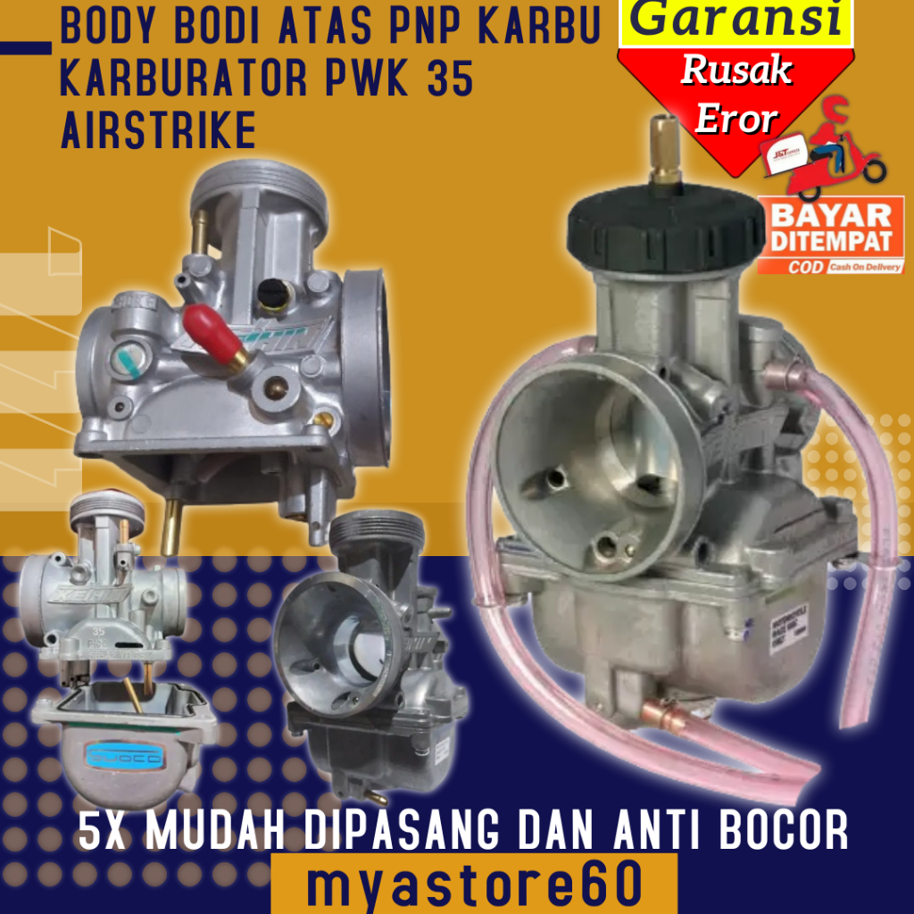 Body Frame Body Upper Body คาร์บูเรเตอร์คาร์บูเรเตอร์ PWK35 Airstrike PWK 35 AIRSTRIKE