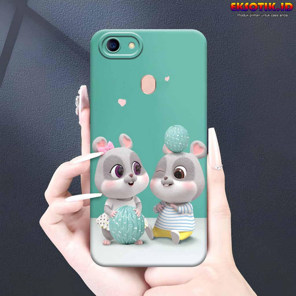 เคส Oppo F5 - เคส Oppo F5 - เคสแฟชั่นล่าสุด - Oppo F5 Silicone - Cool and Cute Motips - Oppo F5 Soft