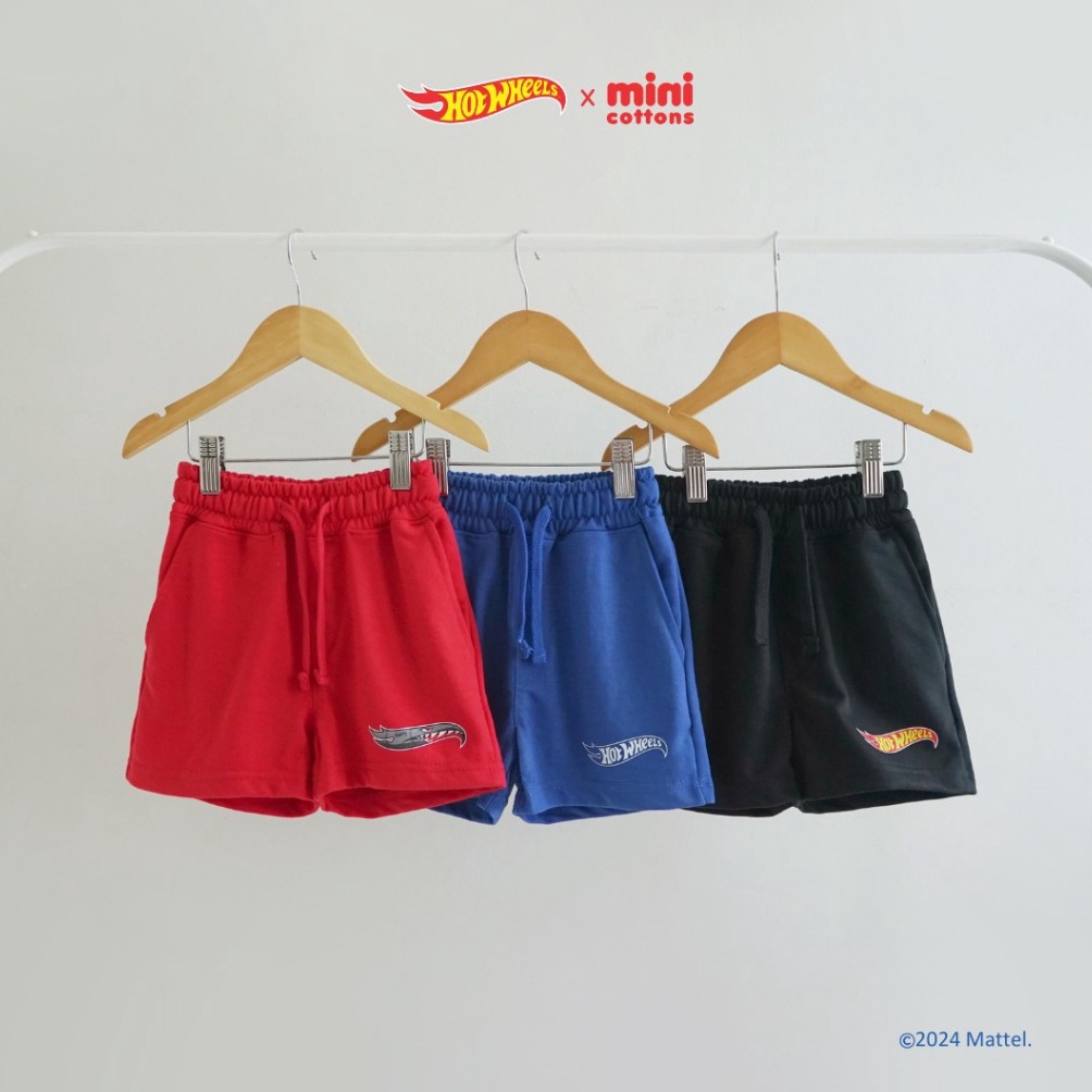 CODE M79Q Hot Wheels x Minicottons Boys Short Pants Hotwheels Shorts for Boys 212 Years
