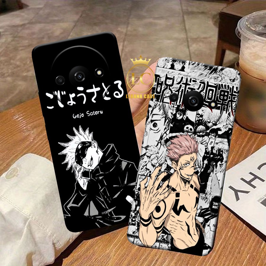 Softcase Redmi A3 2024 Anime Wallpaper Motif - Cool Case - Mens Case - Silicone Case - เคสใหม่ล่าสุด