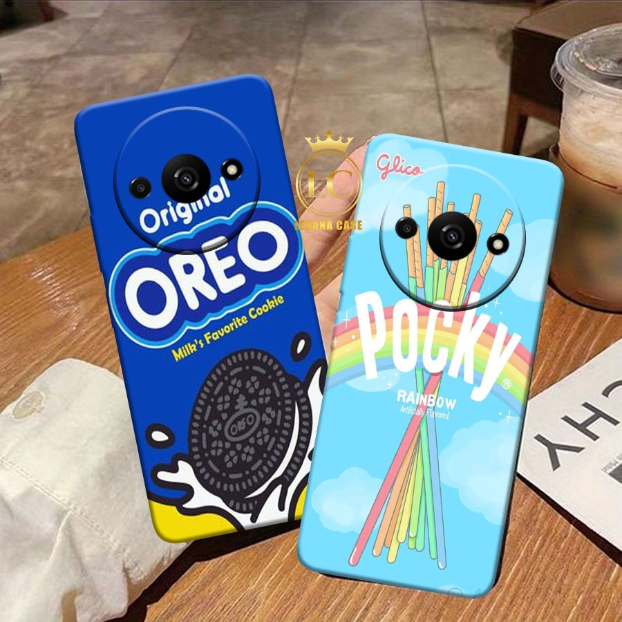 Softcase Redmi A3 2024 Motif Wallpaper SNACK - เคสผู้ชาย - เคสซิลิโคน - เคสอินเทรนด์ - เคสใหม่ล่าสุด