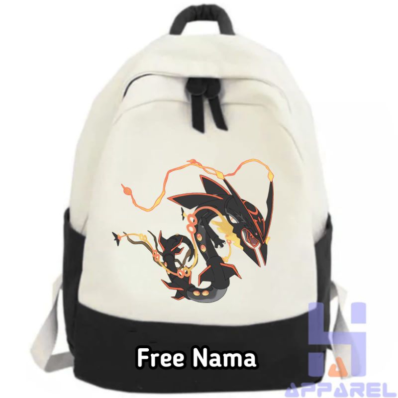 MEGA RAYQUAZA SHINY POKEMON CHILDRENS BACKPACK