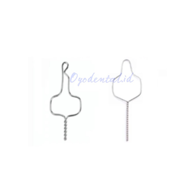 Kobayashi Wire Dental Kobayashi Wire Hook Elastic Ortho Ortho จัดฟัน 10 ชิ้น