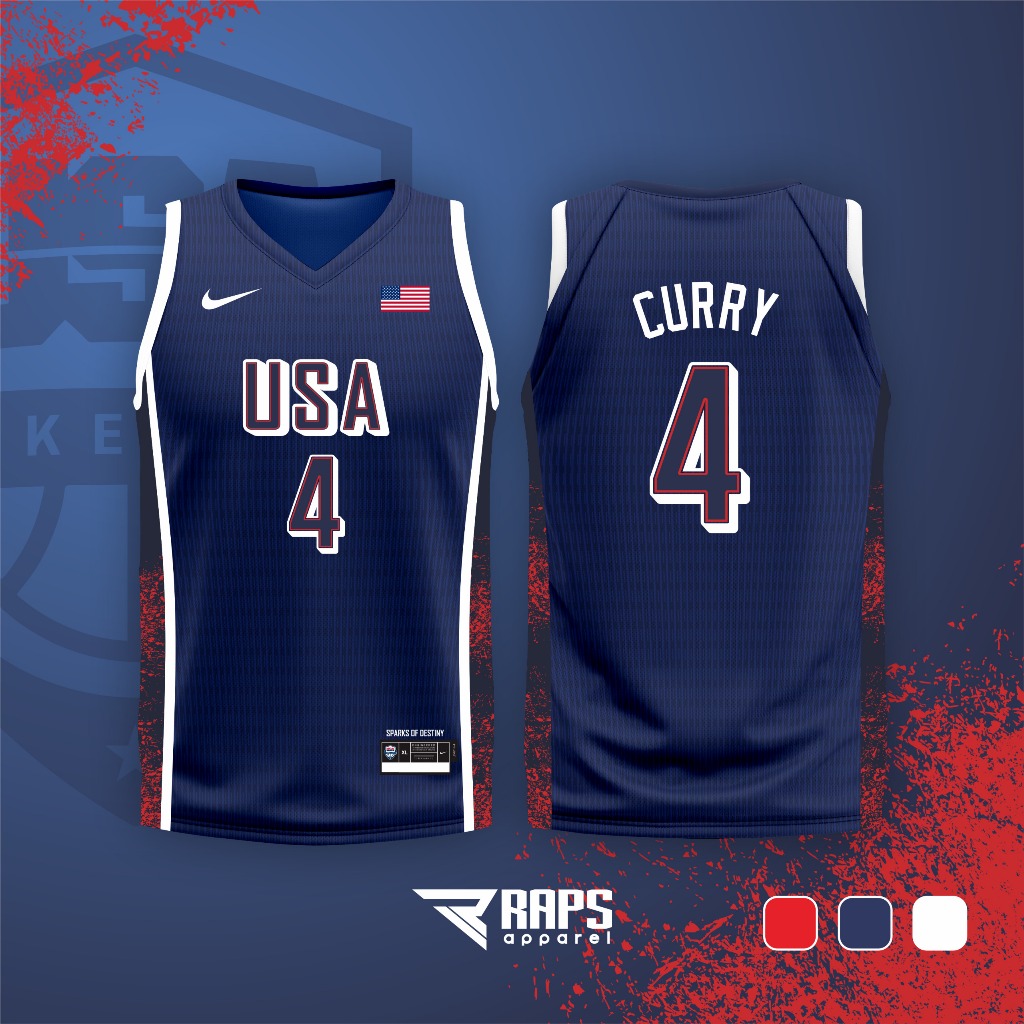 เสื้อแข่ง USA BASKETBALL OLYMPIC 2024
