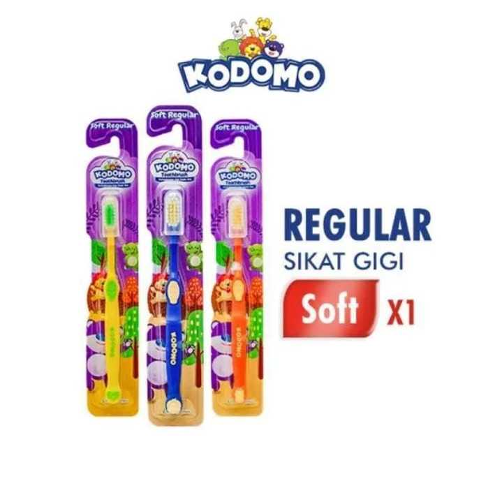 แปรงสีฟันเด็ก Kodomo soft regular ziz zag/ แปรงสีฟันเด็ก