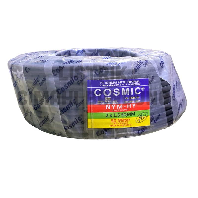 สายไฟ Cosmic NYY HY 2x1.5 | ราคาต่อเมตร