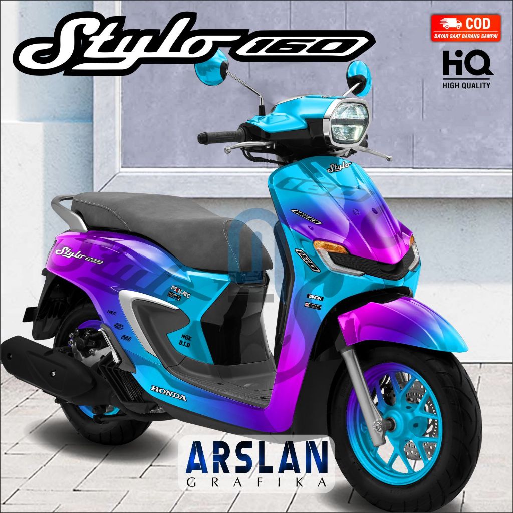 Decal Stylo 160 FullBody สติกเกอร์ Stylo 160 Full Body Striping Fullbody STYLO 160 การสําเร็จการศึกษ
