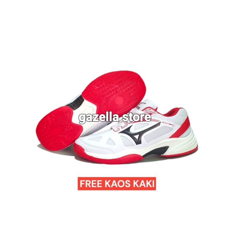 MIZUNO รองเท้าวอลเลย์บอลชาย มิซูโน่ พายุไซโคลน / วอลเลย์บอล / แบดมินตัน / แบดมินตัน