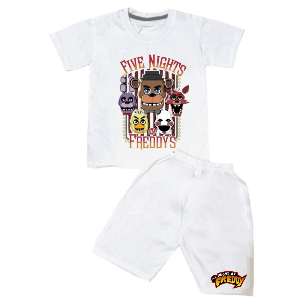Five Night At Freddy FNAF Character เสื้อผ้าเด็กชุดสําหรับ 1-10 ปี