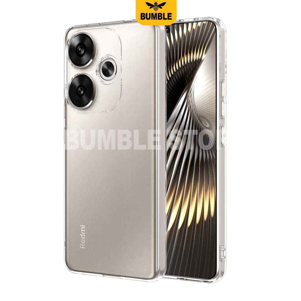 Bumble - Poco F6 5G Poco F5 5G Softcase Clear Case Bening 2.0mm Case Poco F6 5G Poco F5 5G CH-01