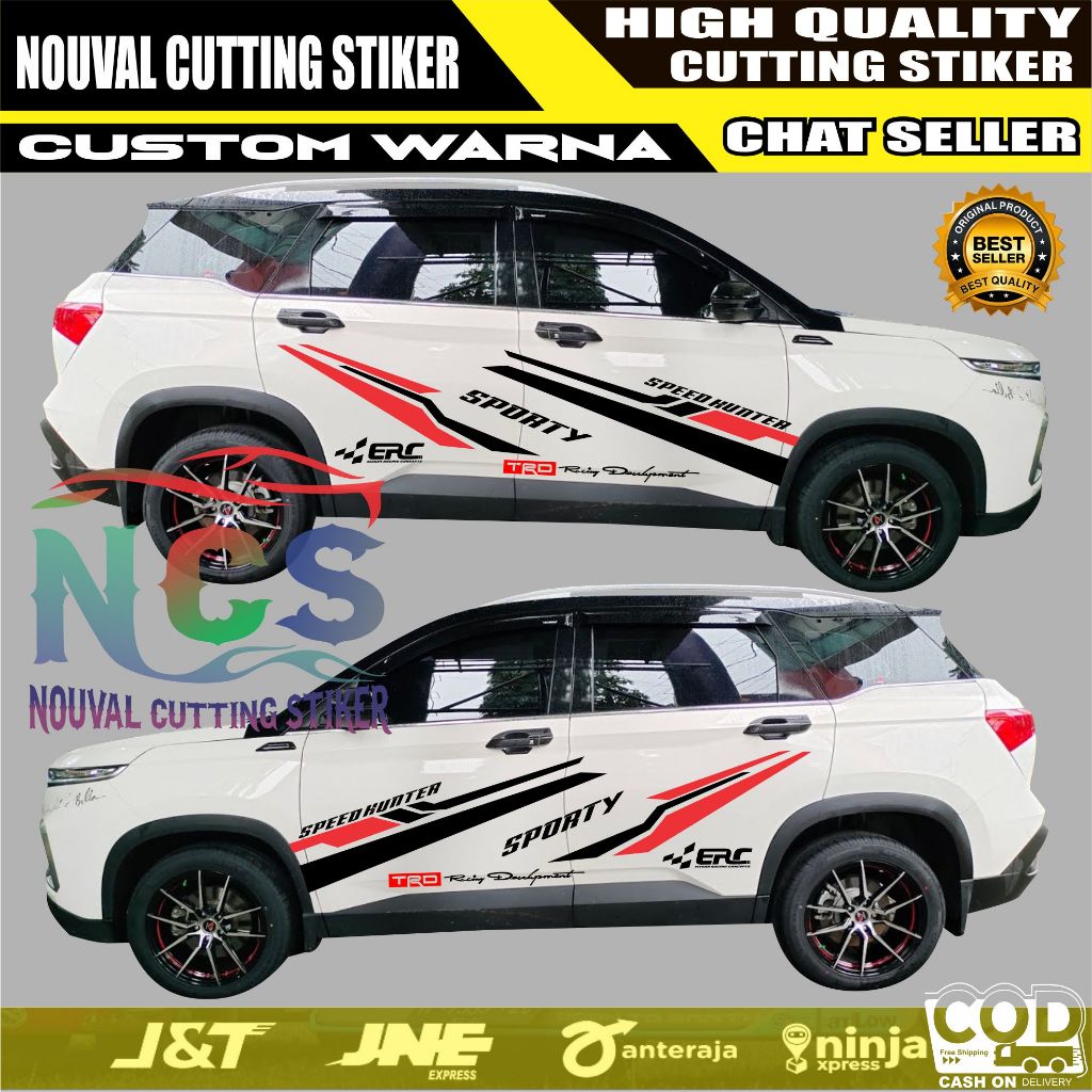 ใหม่ Almaz สติกเกอร์รถ Striping สติกเกอร์ Wuling Almaz รถ