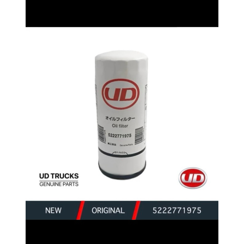 กรองน้ํามันเครื่อง UD TRUCK NISSAN QUESTER 370 ของแท้ 5222771975