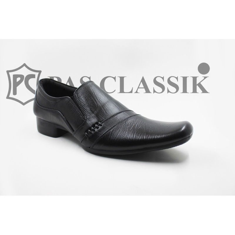 รองเท้าโลฟเฟอร์ผู้ชาย 100% Original Cowhide Leather Mens Work Shoes - Classic Pas TIGER 24 SERIES